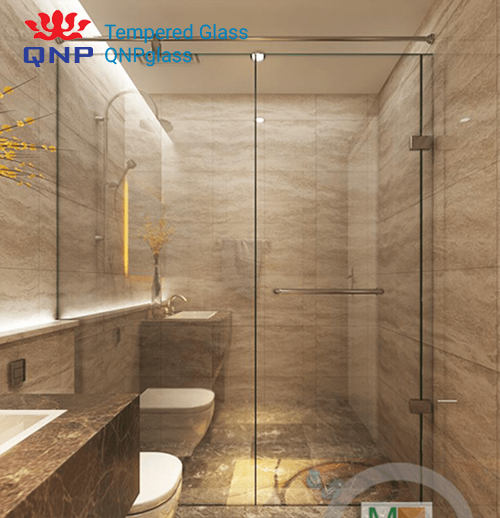 Thi công cabin tắm kính cường lực đẹp, Cabin tắm kính cường lực đẹp, vách kính cường lực