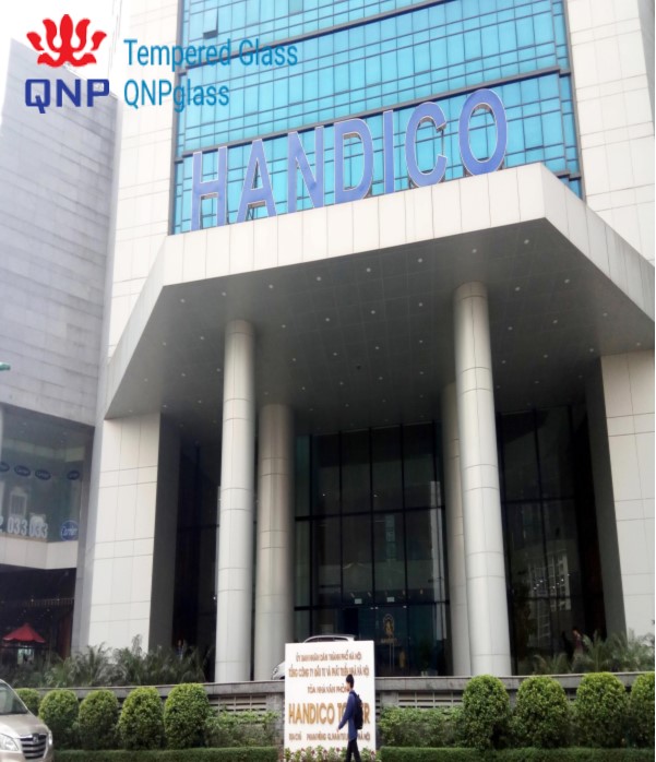 Báo giá vách kính cường lực văn phòng tại Handico Tower Phạm Hùng rẻ #1, Vách kính cường lực