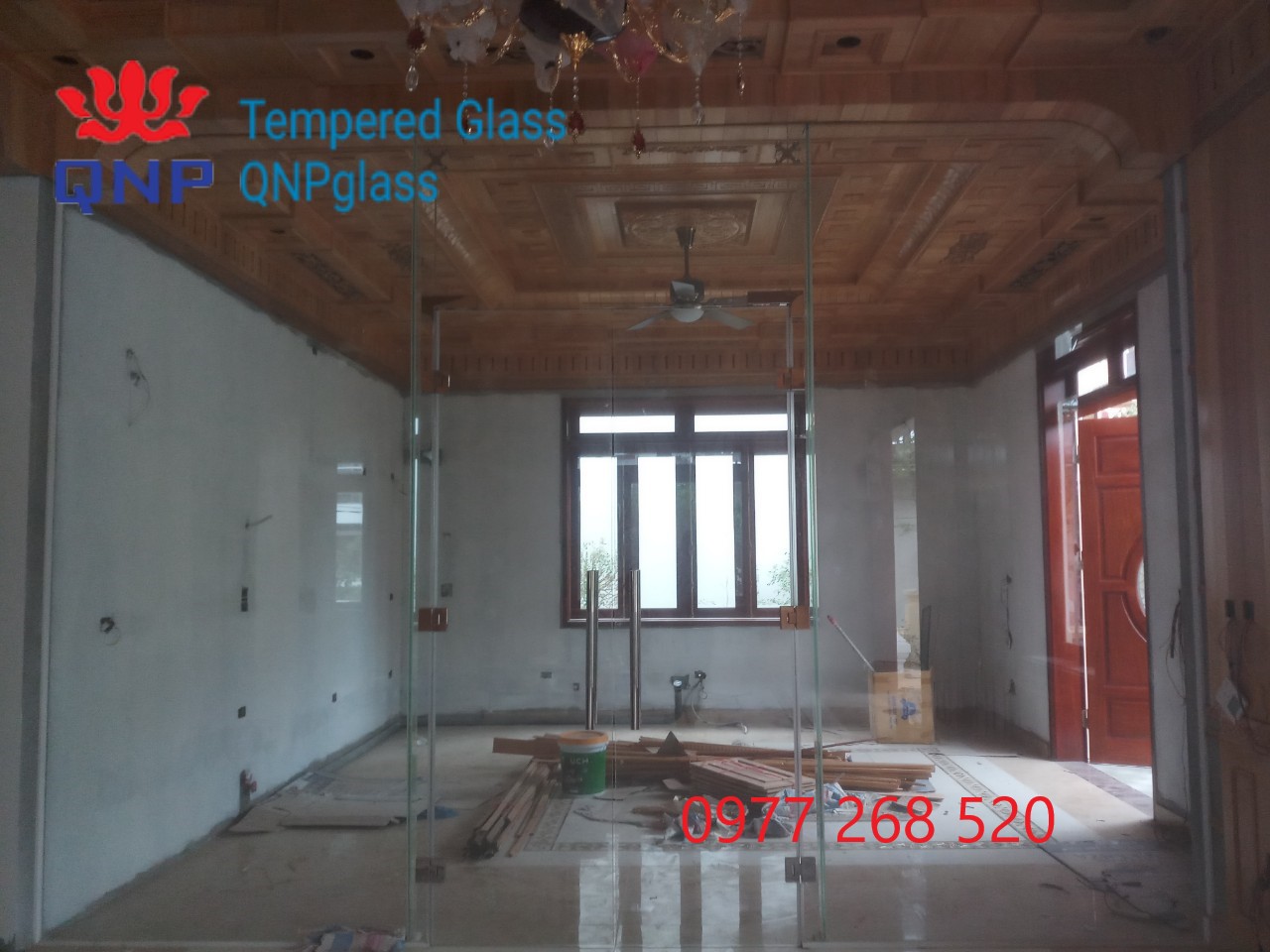 Sửa cửa kính cường lực tại Ba Đình