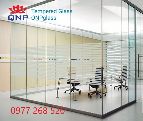 Vách kính cường lực văn phòng đẹp, Vách kính cường lực văn phòng cao cấp, Vách kính cường lực văn phòng sáng tạo
