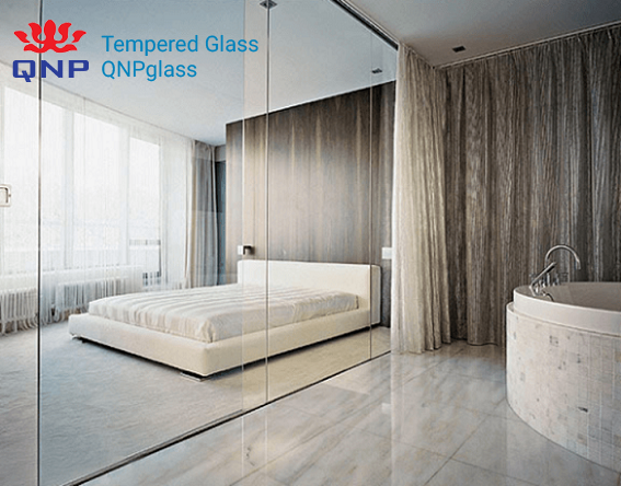 Lắp đặt vách kính cường lực phòng ngủ, cửa kính cường lực 12ly,Tư vấn cửa kính cường lực rẻ