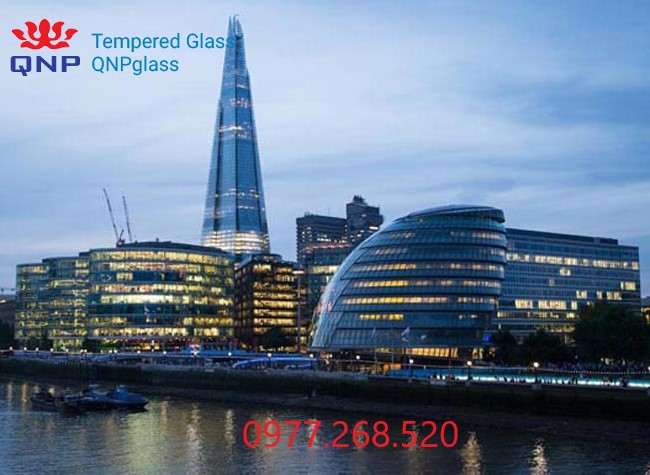 Công trình kính cường lực nổi tiếng, công trình kính cường lực đẹp