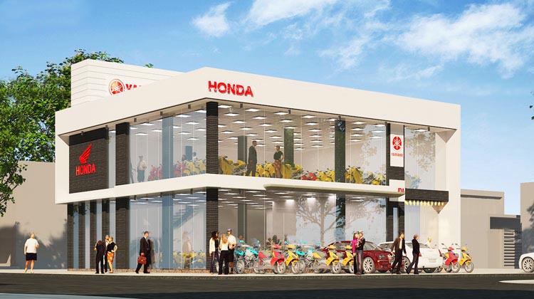 Lựa chọn đơn vị nào tư vấn thiết kế vách kính cường lực showroom ? vách kính cường lực 