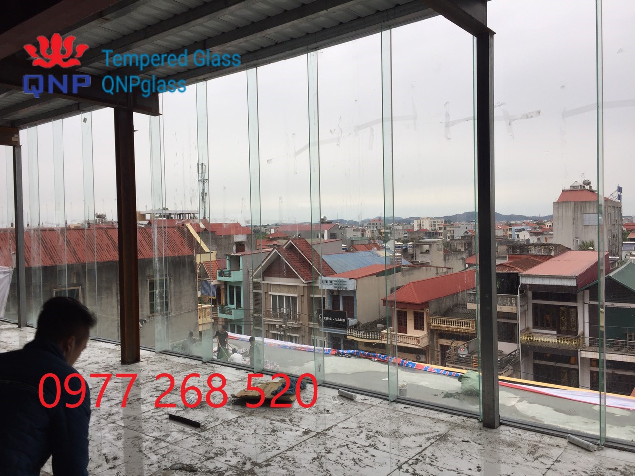 Làm vách kính tại Yên Phong