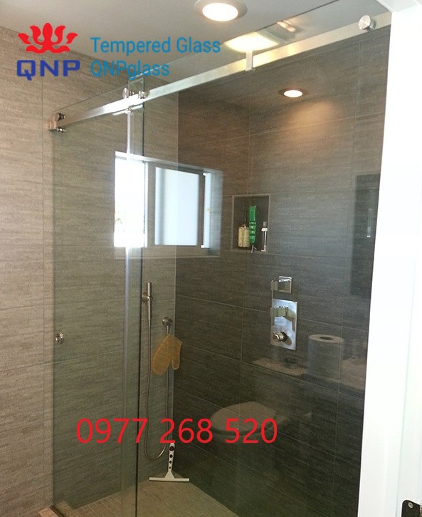 Vách kính tắm nhà chung cư, Vách kính tắm giá rẻ, Thiết kế vách kính phòng tắm đẹp