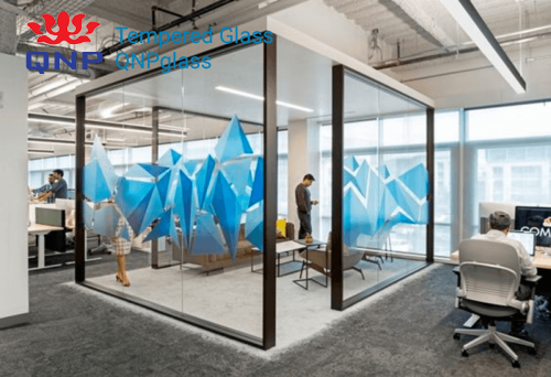 Làm vách kính văn phòng, vách kính văn phòng đẹp