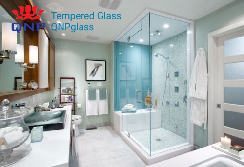 Phòng tắm kính cửa lùa