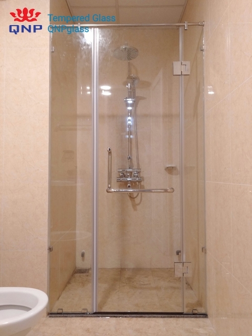 Vách kính tắm bản lề 180 độ tại Hoàng Mai, Vách kính tắm bản lề, Bán buôn vách kính phòng tắm