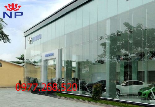 Các loại cửa kính cường lực showroom giá rẻ