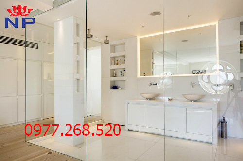 Các loại vách kính cường lực phòng tắm giá rẻ
