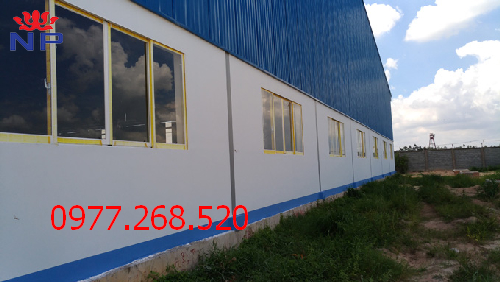 Thi công cửa kính cường lực nhà xưởng giá rẻ